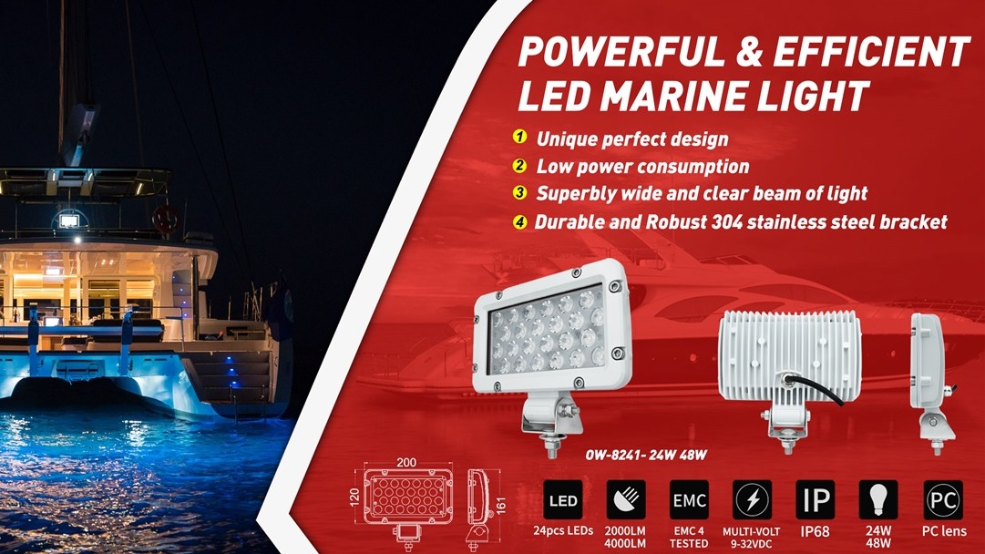 Powerful & Efficient LED Marine Light